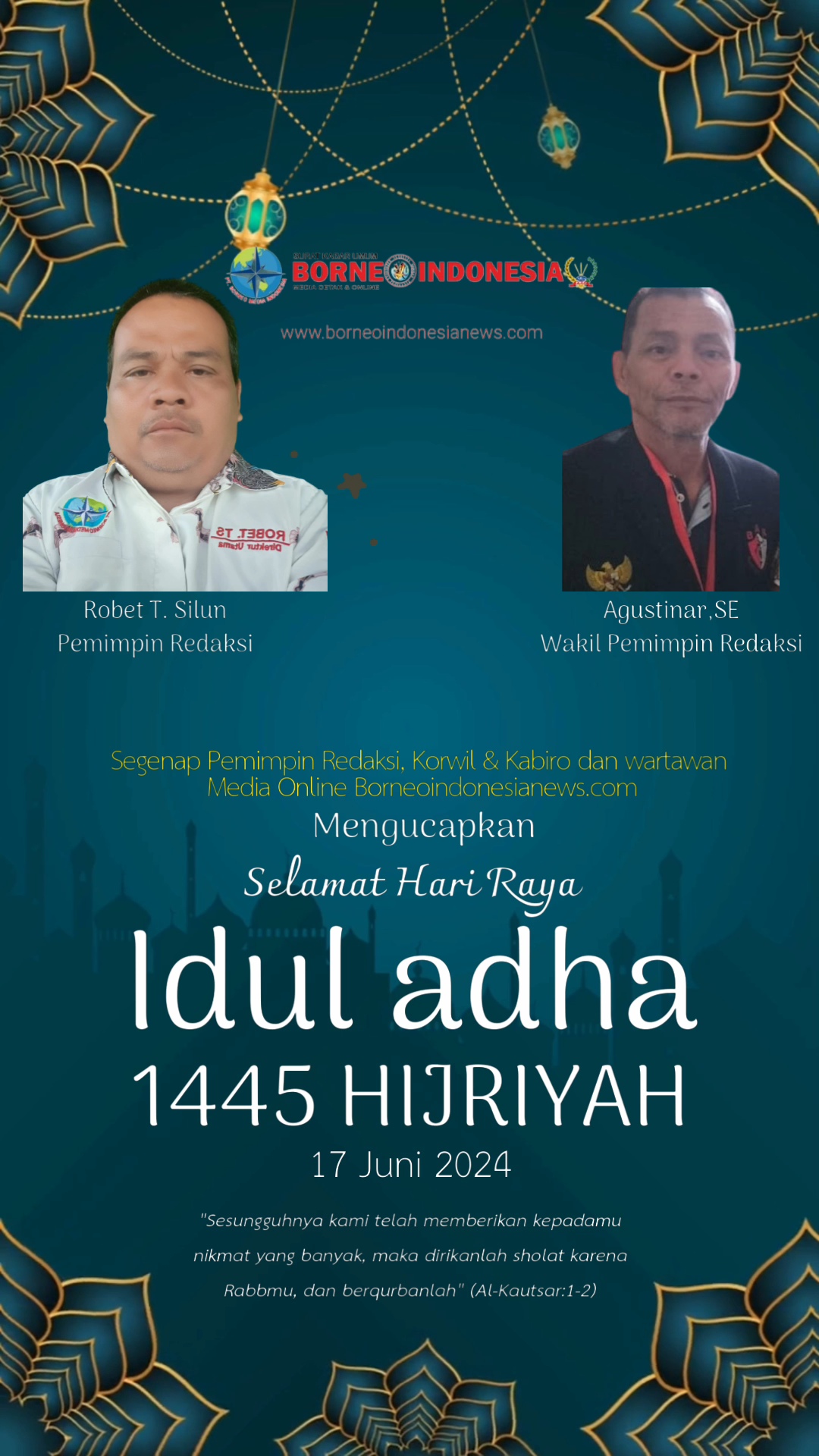 Selamat Hari Raya Idul Adha 1445 H