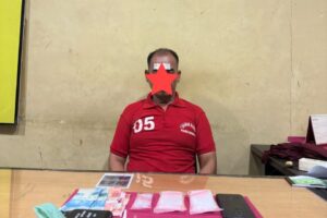 AKP Repelita ginting bersama Sat Resnarkoba Polres Rohul kembali Ringkus TO ,seorang pria Kasus Sabu 23,65 Gram