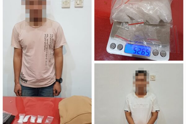 Tegas Terhadap Peredaran Narkoba, Satuan Reserse Narkoba Polres Ketapang Kembali Ungkap Peredaran 52 Gram Sabu Dengan Dua Pelaku Turut Diamankan