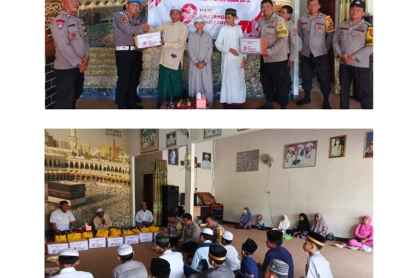 Sentuhan Kemanusiaan Polsek Sungai Kakap Sambut Hari Bhayangkara ke-79