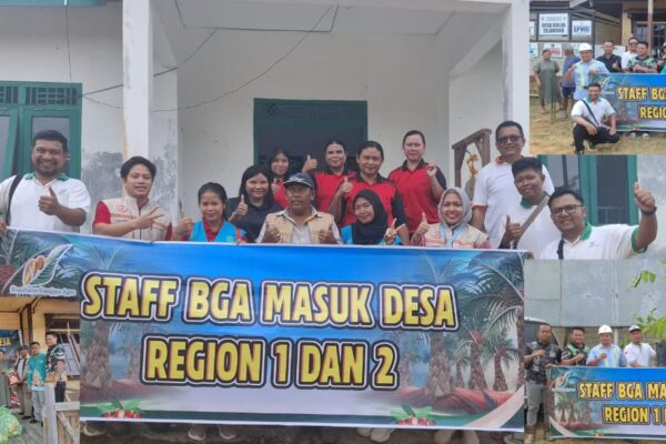 Staff BGA Masuk Desa, Wujud Kepedulian Sosial Bumitama Di Desa Kuluk Telawang.