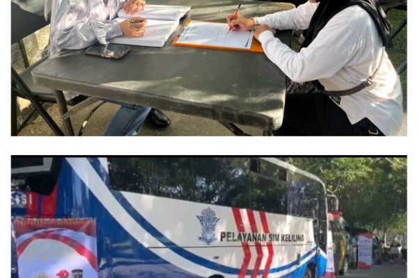 Car Free Day dipimpin AKP Lily Sat Lantas Polres Rokan Hulu Gelar Pelayanan Perpanjangan SIM Serentak mudah dan nyaman
