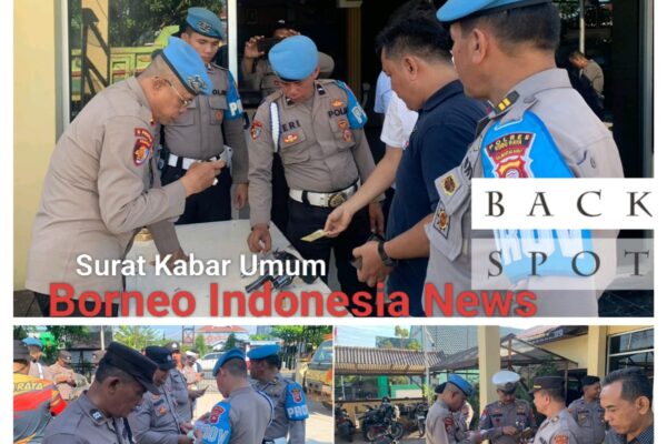 Cegah Pelanggaran, Sipropam Polres Kubu Raya Gelar Gaktibplin dan Waskat Ketat Personel