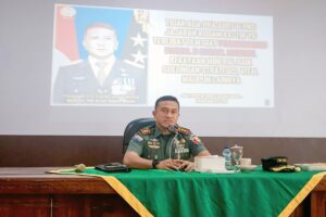 Jam Pengarahan Dandim 0416/Bute, Tekankan Profesionalisme, Rasa Syukur Dan Integritas Prajurit.